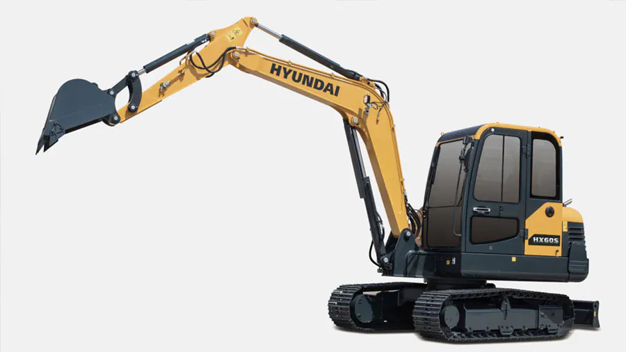 Máy Xúc Bánh Xích Hyundai HX60S Gầu 0,21m&sup3;