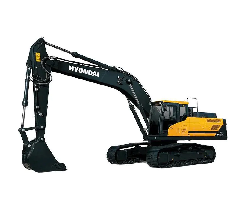 Máy Xúc Đào Bánh Xích Hyundai HX340HD gầu 2,3m3