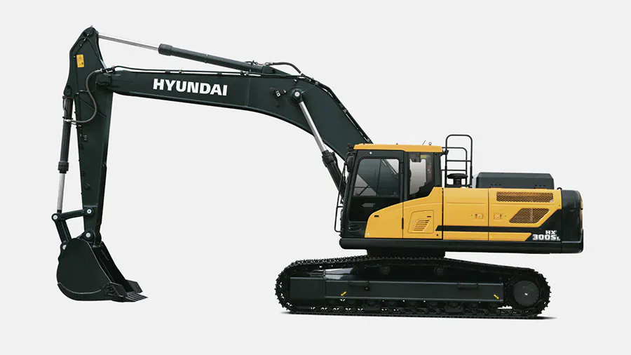 Máy Xúc Đào Bánh Xích Hyundai HX300SL Gầu 1,46 m&sup3;