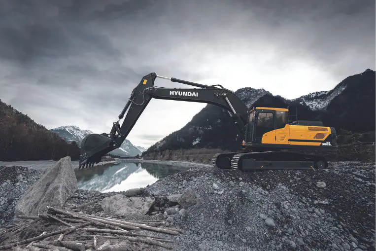 Máy Xúc Đào Bánh Xích Hyundai HX300SL Gầu 1,46 m&sup3;